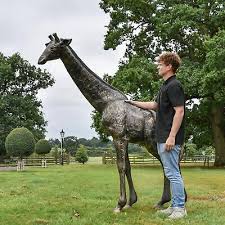 Deluxe Life Size Giraffe Garden