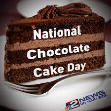 Chocolate cake is made with chocolate. Wgrz On Twitter Happy National Chocolate Cake Day Http T Co Xbirhyeeen