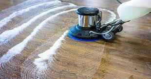 1 commercial wood floor cleaning in