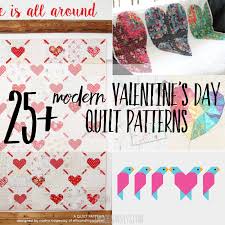 25 Valentine Quilt Patterns Swoodson