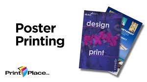 poster printing print in paper or