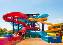 Fiberglass Water Slides Theme Park
