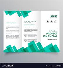 Elegant Geometric Business Brochure Design