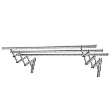 Wall Mounted Stainless Steel Laundry Hanger