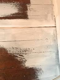 how to paint hardwood floors our