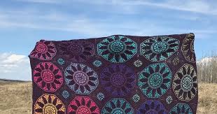 Stained Glass Wonder Crochet Blanket