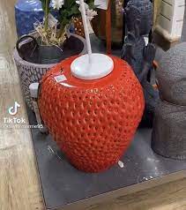 Strawberry Stool Found At Home Goods