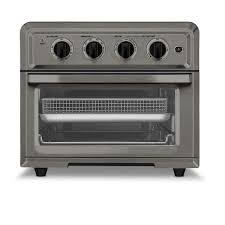 black stainless toaster oven