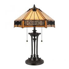 Style Table Lamp With Bronze