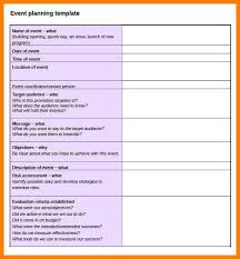 Event Planning Template Mwb Online Co