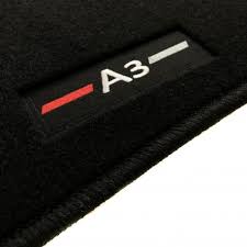 floor mats with logo for audi a3 8