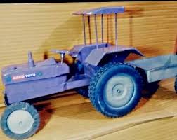 plastic toy tractor big size