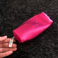 ysl pink cute small makeup bag depop