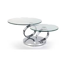 Enyo Coffee Table In Polished Stainless