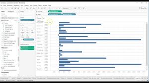 Tableau Tutorial 110 How To Create Distance Chart Or Dna Chart In Tableau