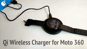 Charger clip for moto 360 2nd/1st gen 46mm thingiverse. Qi Wireless Charger For Moto 360 Youtube