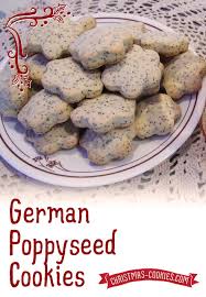 These traditional christmas cookie recipes from martha stewart include spritz cookies, gingerbread cookies, linzer cookies, thumbprint cookies, speculaas, lebucken,and more. German Poppy Seed Cookies Mohn Traditional Recipe And History Poppy Seed Cookies German Baking Octoberfest Food