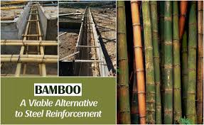use of bamboo as reinforcement in