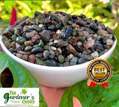 1kg gardening pebbles seven colors
