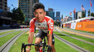 Ewan is well known for his sprinting style with his chest. Tour Down Under Caleb Ewan Has Nothing To Prove