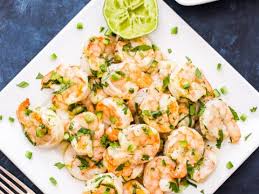 grilled shrimp with citrus marinade