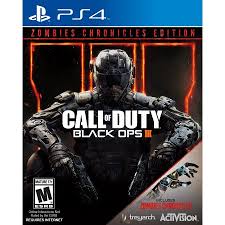 Call Of Duty Black Ops 3 Zombie Chronicles Edition Activision Playstation 4 047875881181