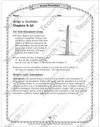 literature circle guide bridge to