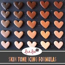 How To Make Skin Tone Color Icing For
