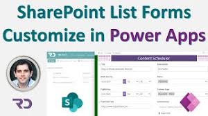 how to customize sharepoint list forms