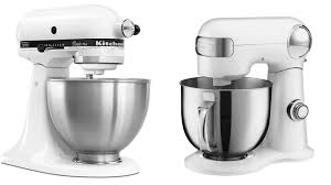 My last mixer had smaller dough hooks and the dough would wrap around the hooks and go into the mixer, which can ruin it. Kitchenaid Vs Cuisinart Which Stand Mixer Should You Buy Top Ten Reviews