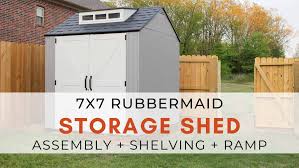 rubbermaid storage shed shelving