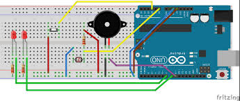 laser beam alarm arduino project hub