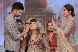 kashees bridal makeup in shaista lodhi