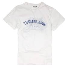 Timberland Mens Short Sleeve Off White Roam Seek Graphic T Shirt