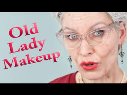 old lady makeup look mini tutorial