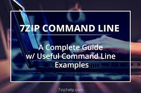 7 zip command line exles all