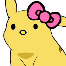 Hello Kitty Pikachu Face | Give Pikachu a Face | Know Your Meme via Relatably.com