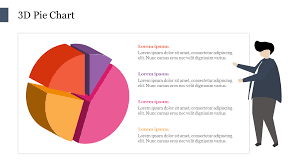 3d pie chart ppt template free