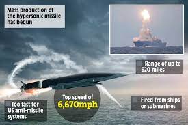 Zircon hypersonic nuke missile ...