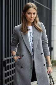 Grey Coat Outfit Grey Jacket Women