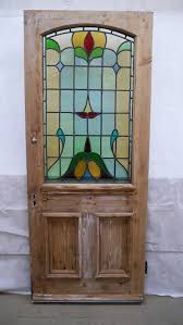 Art Nouveau Glazed Internal Door