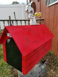 Snoopy Flying Ace Mailbox Mailbox