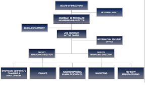 Chevron Organization Chart