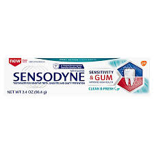 sensodyne sensitivity gum sensitive