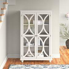 stylish bookcase with doors to fit any