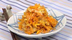Ninjin Shirishiri Recipe (Carrot and Egg Stir-Fry in Okinawa Prefecture) -  Cooking with Dog