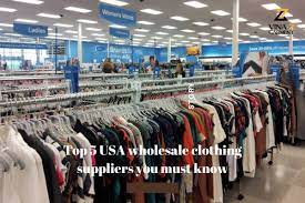 top 5 usa whole clothing suppliers