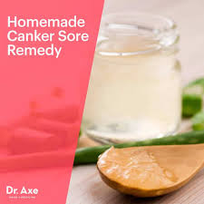 homemade canker sore remedy mouth