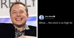 This sub is not only for templates. Tesla S Stock Hits 420 Elon Musk Tweets The Stock Is So High