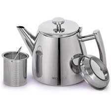 stainless steel tea pot with infuser 33